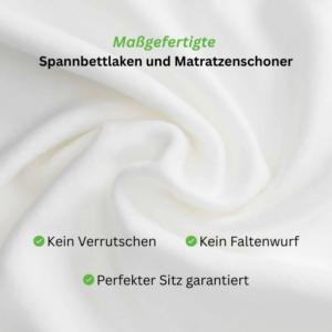 Maßgefertigte Spannbettlaken und Matratzenschoner